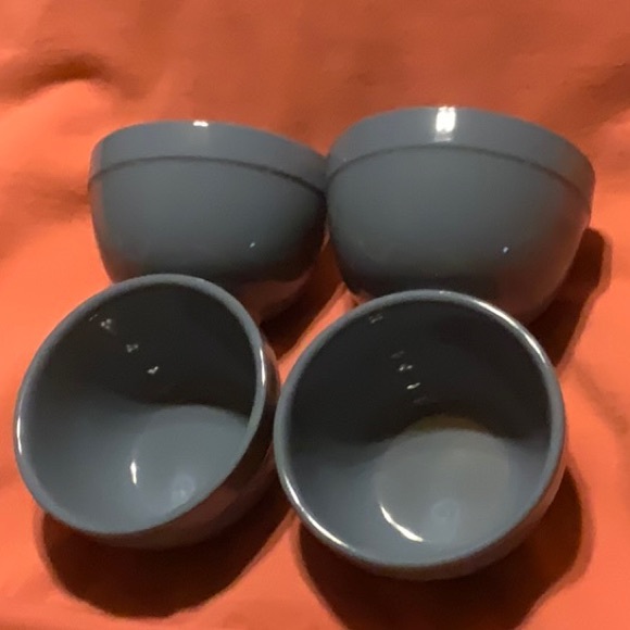 Figmint Mini Stoneware Bowls Set of 4 Blue - Picture 1 of 3